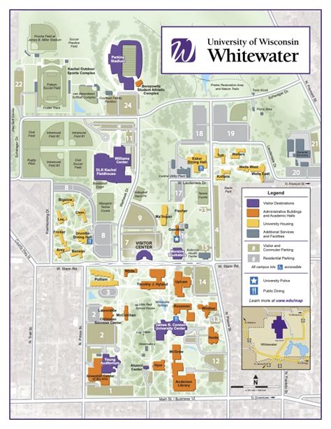 Examples of MAP implementation in various industries U Of W Campus Map